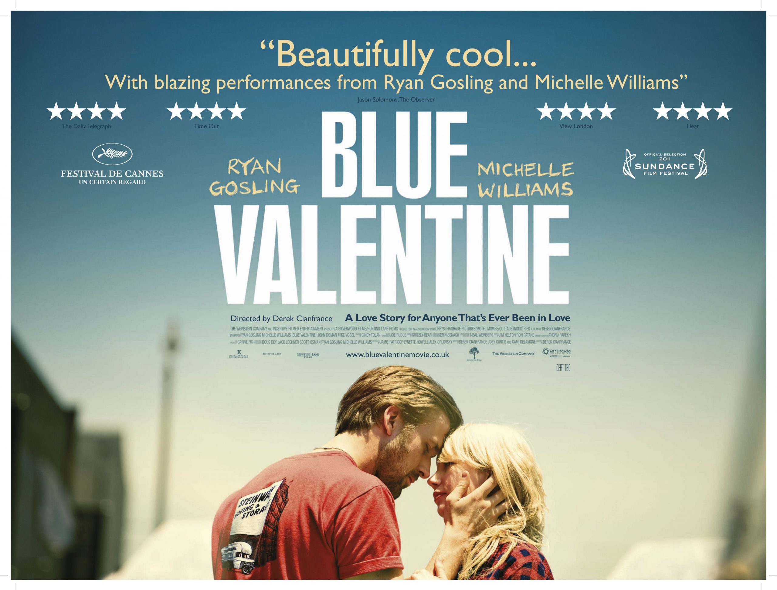 blue valentine movie reviews